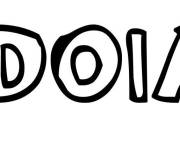 Coloriage Pr&eacute;nom Idoia