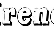 Coloriage Pr&eacute;nom Irene