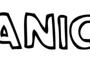 Coloriage Pr&eacute;nom Janick