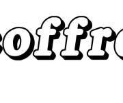 Coloriage Pr&eacute;nom Jeoffrey