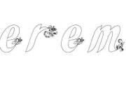 Coloriage Pr&eacute;nom Jeremie