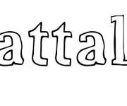 Coloriage Pr&eacute;nom Kattalin