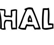Coloriage Pr&eacute;nom Khalis