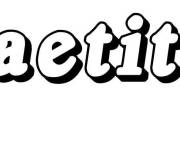 Coloriage Pr&eacute;nom Laetitia