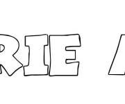 Coloriage Pr&eacute;nom Laurie anne
