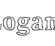 Coloriage Pr&eacute;nom Logane