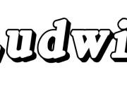 Coloriage Pr&eacute;nom Ludwig