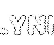 Coloriage Pr&eacute;nom Lynn