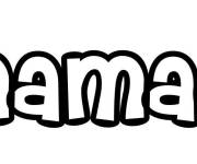Coloriage Pr&eacute;nom Mamadi