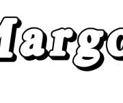 Coloriage Pr&eacute;nom Margot