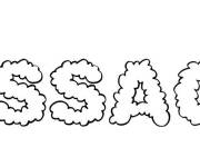 Coloriage Pr&eacute;nom Messaoud