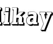Coloriage Pr&eacute;nom Mikayil