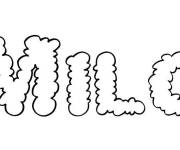 Coloriage Pr&eacute;nom Milo