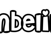 Coloriage Pr&eacute;nom Ombeline