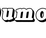 Coloriage Pr&eacute;nom Oumou