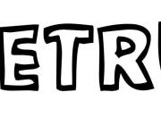Coloriage Pr&eacute;nom Petru