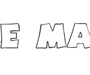 Coloriage Pr&eacute;nom Pierre mathieu