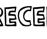 Coloriage Pr&eacute;nom Recep