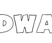 Coloriage Pr&eacute;nom Ridwane