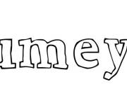 Coloriage Pr&eacute;nom Rumeysa