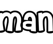 Coloriage Pr&eacute;nom Samanta