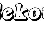 Coloriage Pr&eacute;nom Sekou