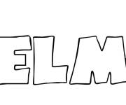 Coloriage Pr&eacute;nom Selma