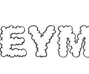 Coloriage Pr&eacute;nom Seyma