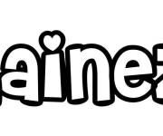 Coloriage Pr&eacute;nom Shaineze