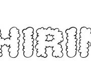 Coloriage Pr&eacute;nom Shirine