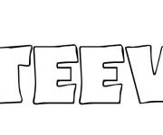 Coloriage Pr&eacute;nom Steevy