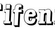 Coloriage Pr&eacute;nom Tifenn