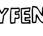 Coloriage Pr&eacute;nom Tyfenn