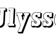Coloriage Pr&eacute;nom Ulysse