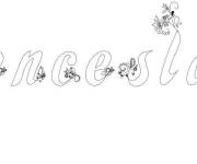 Coloriage Pr&eacute;nom Venceslas