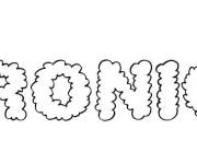 Coloriage Pr&eacute;nom Veronique