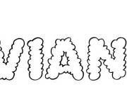 Coloriage Pr&eacute;nom Vivianne