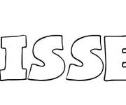 Coloriage Pr&eacute;nom Wissem