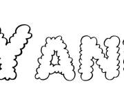 Coloriage Pr&eacute;nom Yani