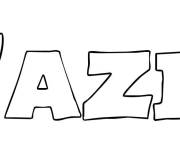 Coloriage Pr&eacute;nom Yazid
