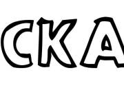 Coloriage Pr&eacute;nom Zackary