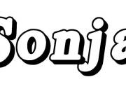 Coloriage Sonja