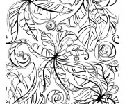 Coloriage D&eacute;stressant Paysage