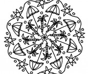 Coloriage Mandala pour relaxation