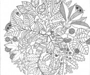 Coloriage et dessins gratuit Mandala pour se détendre à imprimer