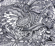 Coloriage Paysage Relaxant pour Les Grands