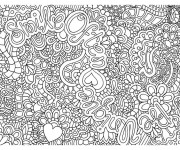 Coloriage Relaxant adulte
