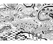 Coloriage Relaxant sur ordinateur