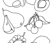 Coloriage Repas Les Fruits