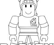 Coloriage et dessins gratuit Drtrayblox Dantdm Roblox à imprimer